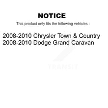Load image into Gallery viewer, Front Tie Rod End &amp; Boot Kit For 2008-2010 Dodge Grand Caravan Chrysler Town Country KTB-100010