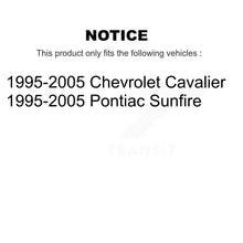 Load image into Gallery viewer, Front Steering Tie Rod End &amp; Boot Kit For 1995-2005 Chevrolet Cavalier Pontiac Sunfire KTB-100013