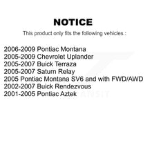 Load image into Gallery viewer, Front Tie Rod End &amp; Boot Kit For Pontiac Montana Chevrolet Uplander Buick Rendezvous KTB-100022
