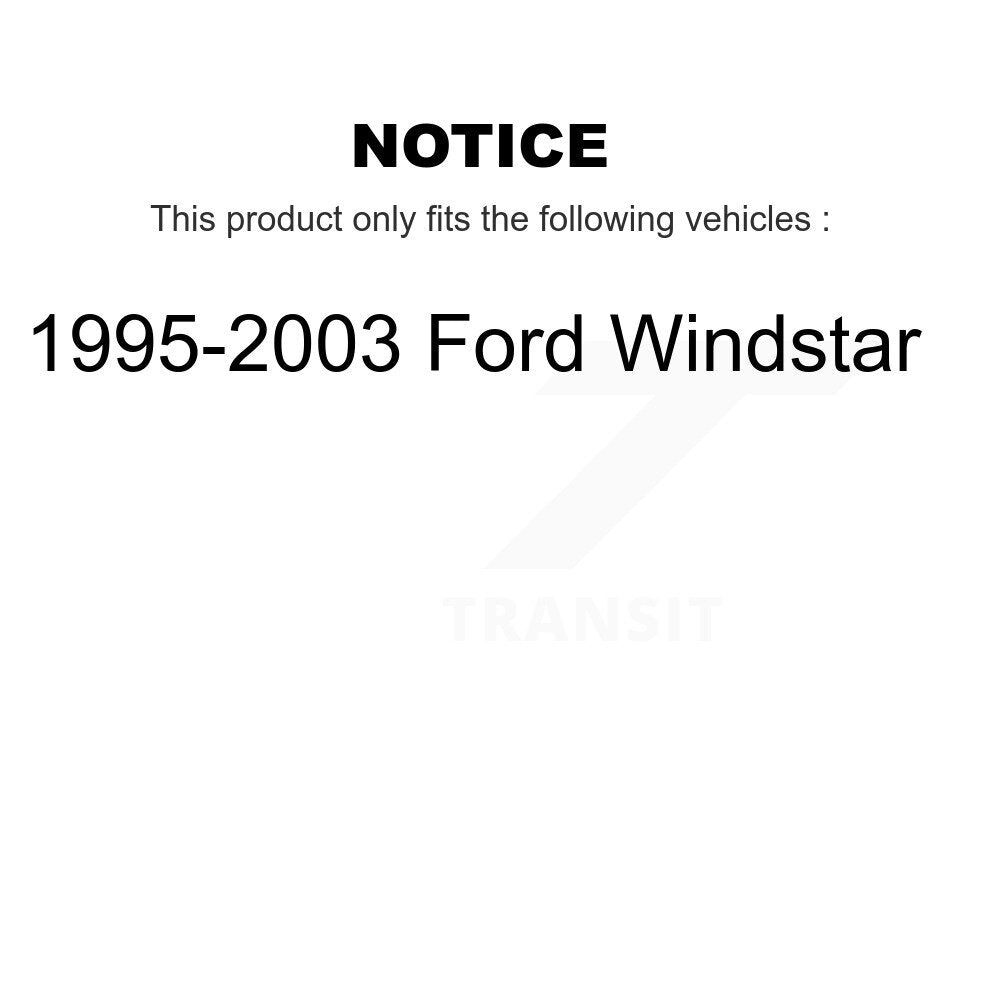 Front Steering Tie Rod End & Boot Kit For 1995-2003 Ford Windstar KTB-100026