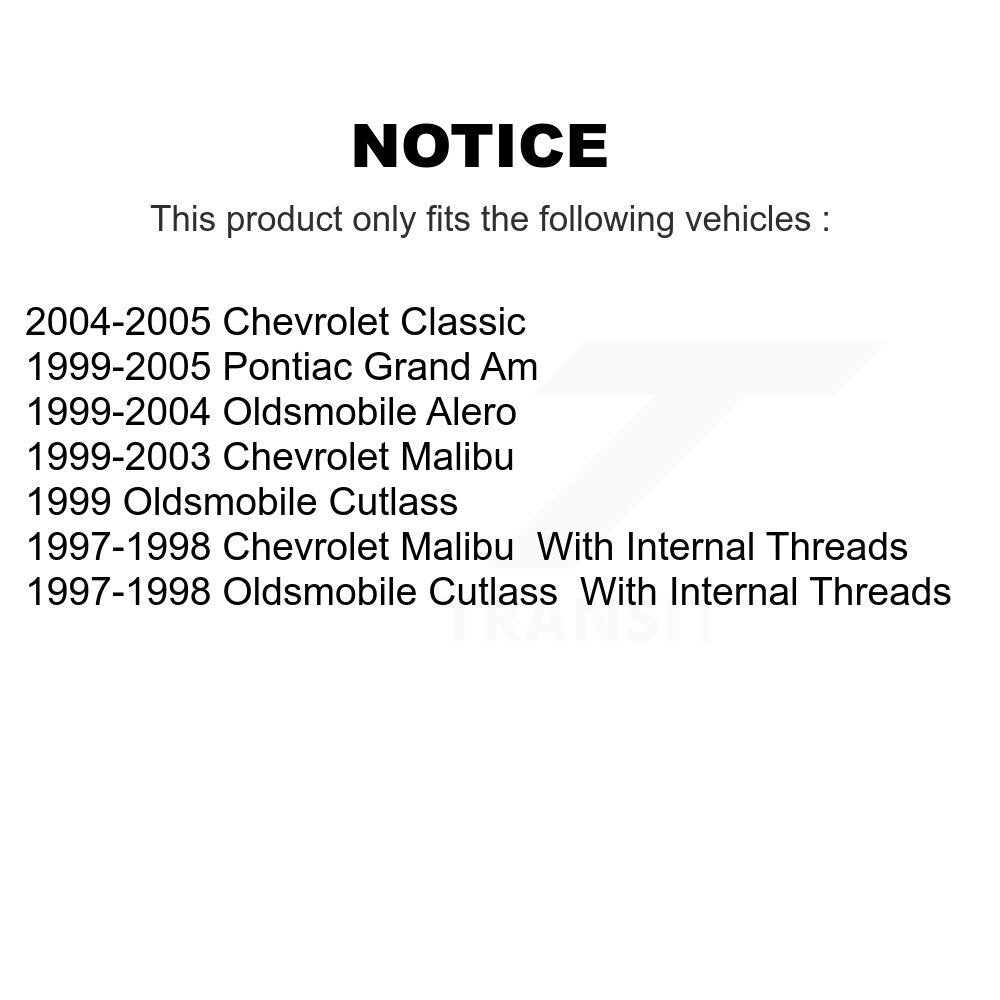 Front Tie Rod End & Boot Kit For Pontiac Grand Am Chevrolet Malibu Oldsmobile Alero KTB-100035
