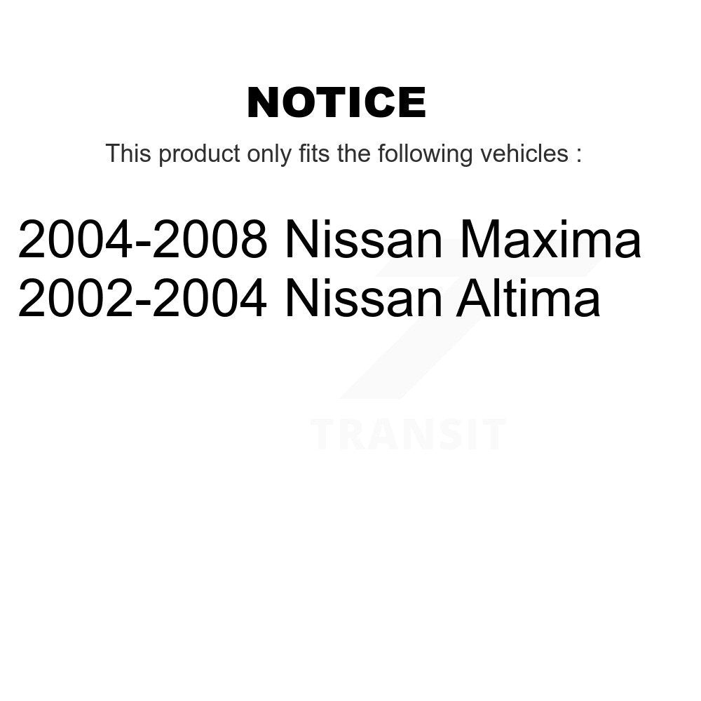 Front Steering Tie Rod End & Boot Kit For Nissan Altima Maxima KTB-100037