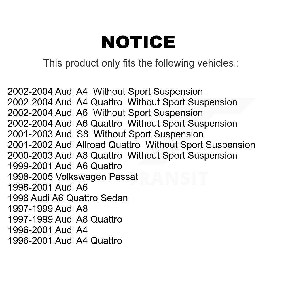 Front Tie Rod End & Boot Kit For Audi Volkswagen Passat A4 Quattro A6 Allroad A8 S8 KTB-100039