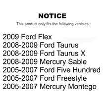 Charger l'image dans la galerie, Front Tie Rod End &amp; Boot Kit For Ford Five Hundred Freestyle Flex Taurus X Mercury Sable KTB-100056