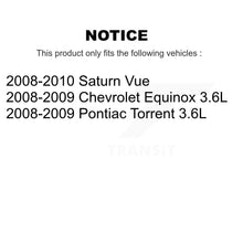 Charger l'image dans la galerie, Front Steering Tie Rod End &amp; Boot Kit For Chevrolet Equinox Pontiac Torrent Saturn Vue KTB-100070