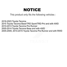 Load image into Gallery viewer, Front Steering Tie Rod End &amp; Boot Kit For Toyota Tacoma KTB-100083