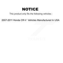 Charger l'image dans la galerie, Front Tie Rod End &amp; Boot Kit For 2007-2011 Honda CR-V Vehicles Manufactured In USA KTB-100089