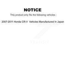 Charger l'image dans la galerie, Front Tie Rod End &amp; Boot Kit For 2007-2011 Honda CR-V Vehicles Manufactured In Japan KTB-100096