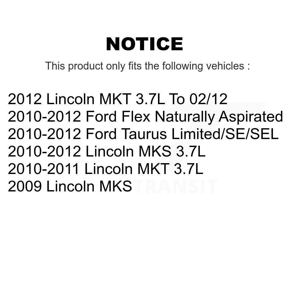 Front Steering Tie Rod End & Boot Kit For Ford Taurus Flex Lincoln MKS MKT KTB-100098