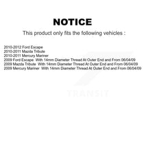 Load image into Gallery viewer, Front Steering Tie Rod End &amp; Boot Kit For Ford Escape Mazda Tribute Mercury Mariner KTB-100106