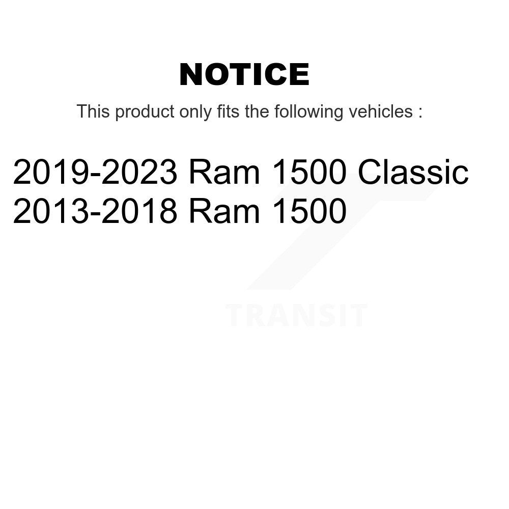 Front Steering Tie Rod End & Boot Kit For Ram 1500 Classic KTB-100110