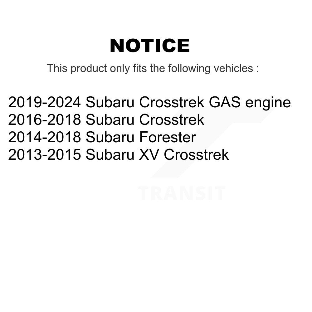 Front Steering Tie Rod End & Boot Kit For Subaru Crosstrek Forester XV KTB-100113
