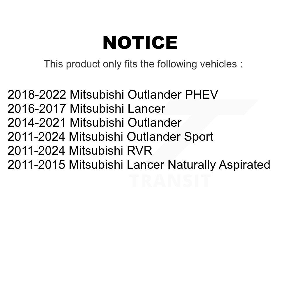 Front Steering Tie Rod End & Boot Kit For Mitsubishi RVR Outlander Lancer PHEV Sport KTB-100114