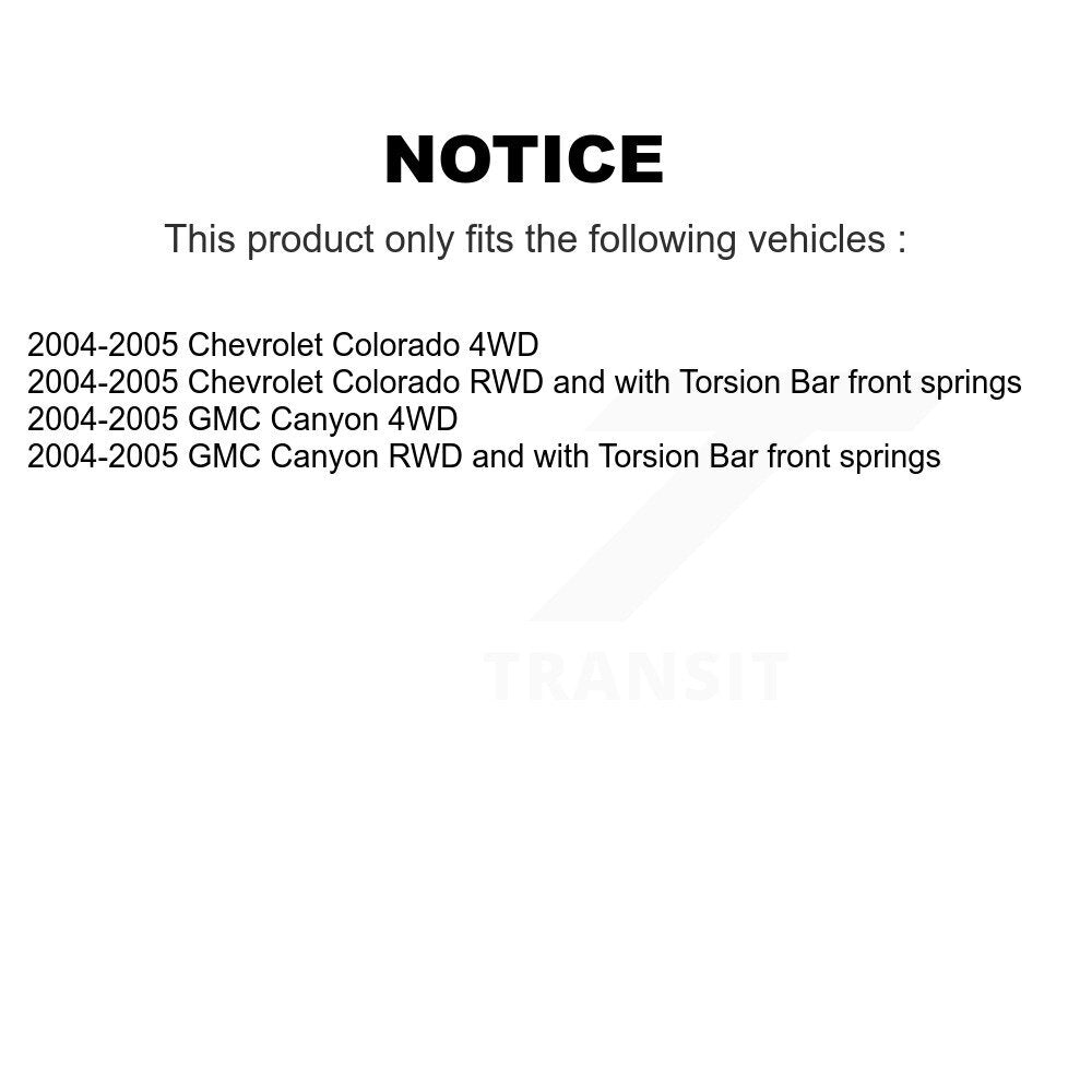 Front Steering Tie Rod End & Boot Kit For Chevrolet Colorado GMC Canyon KTB-100123