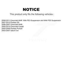 Charger l'image dans la galerie, Front Tie Rod End &amp; Boot Kit For Chevrolet Cobalt Pontiac G5 Saturn Ion HHR Pursuit KTB-100125