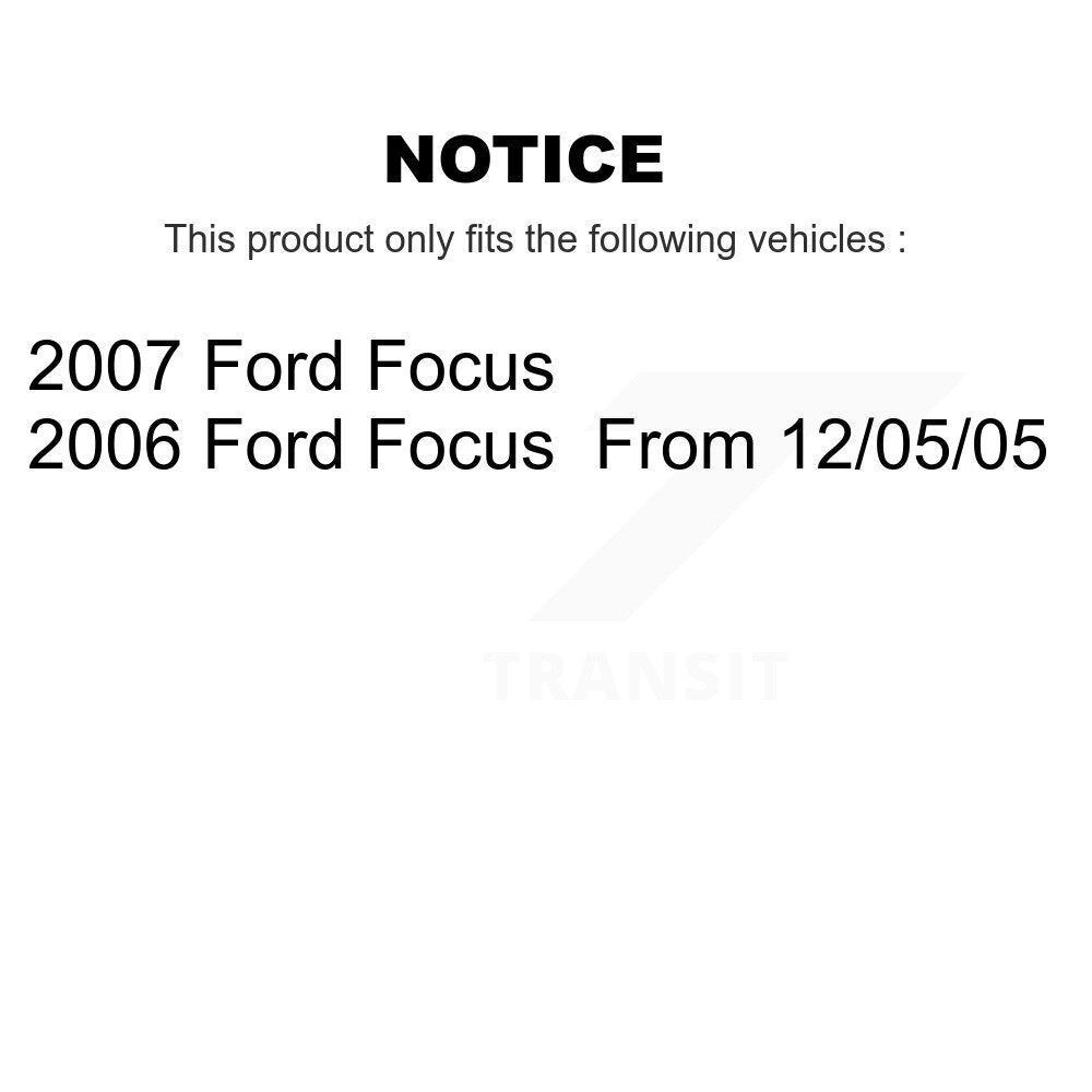 Front Steering Tie Rod End & Boot Kit For Ford Focus KTB-100129