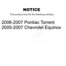 Charger l'image dans la galerie, Front Steering Tie Rod End &amp; Boot Kit For Chevrolet Equinox Pontiac Torrent KTB-100134