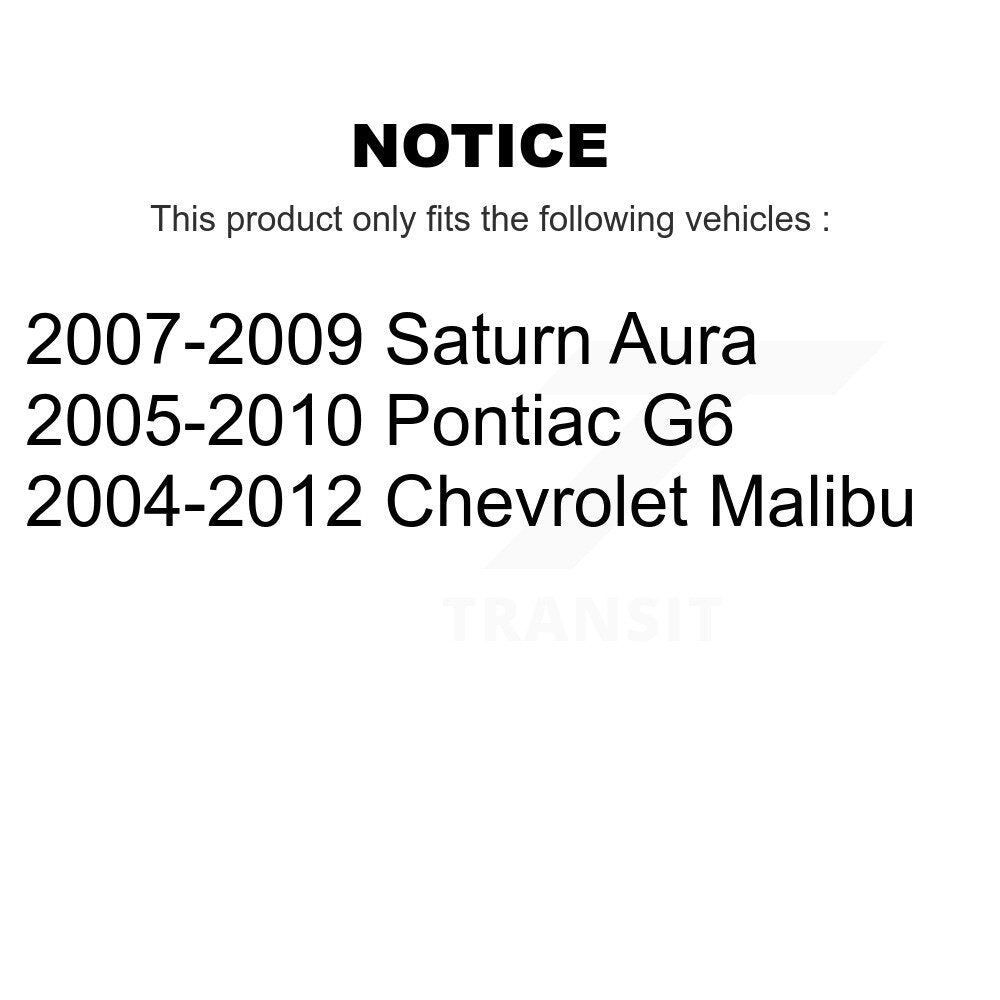 Front Steering Tie Rod End & Boot Kit For Chevrolet Malibu Pontiac G6 Saturn Aura KTB-100138