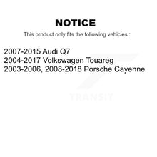 Charger l'image dans la galerie, Front Steering Tie Rod End &amp; Boot Kit For Porsche Cayenne Volkswagen Touareg Audi Q7 KTB-100764