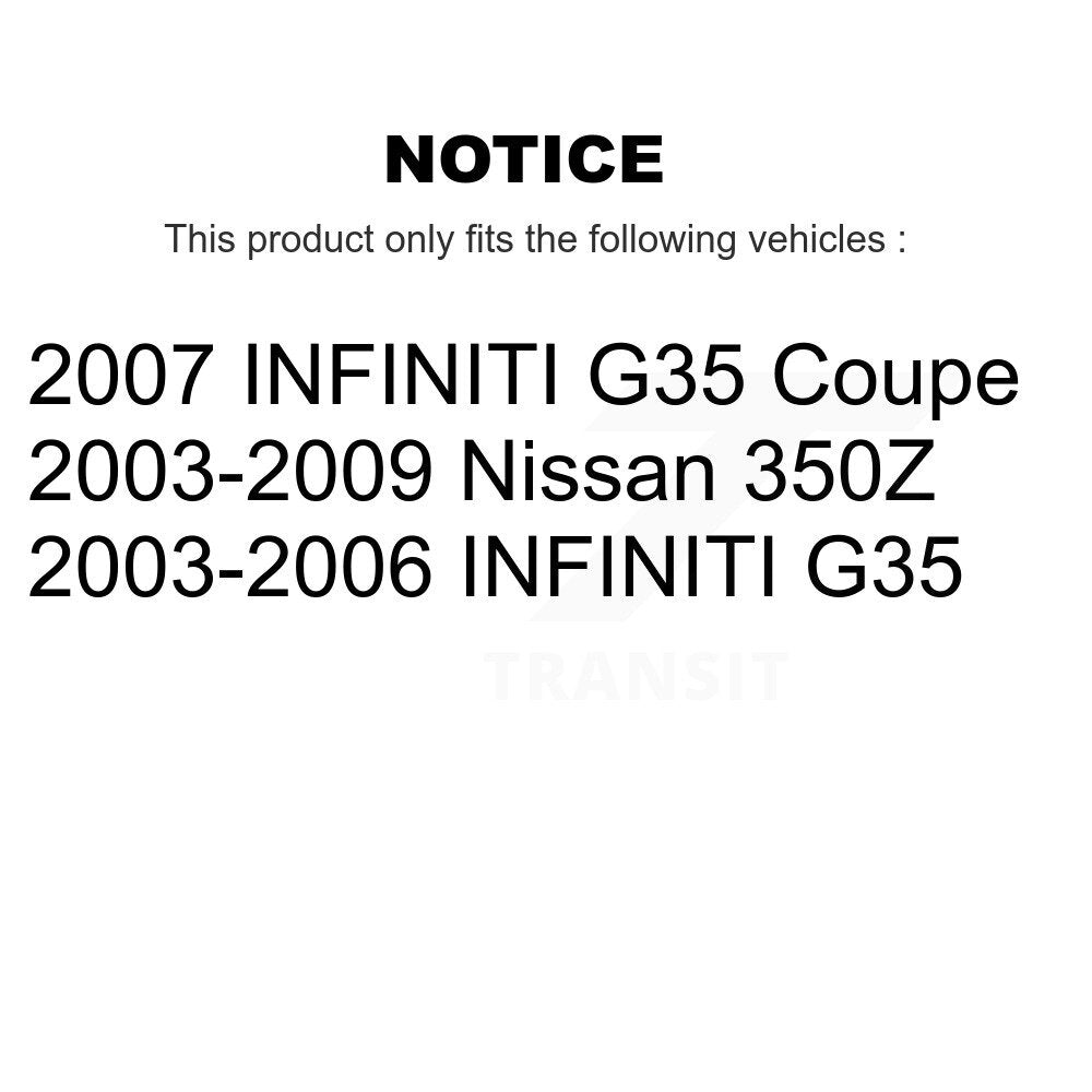 Front Steering Tie Rod End & Boot Kit For INFINITI G35 Nissan 350Z KTB-100791