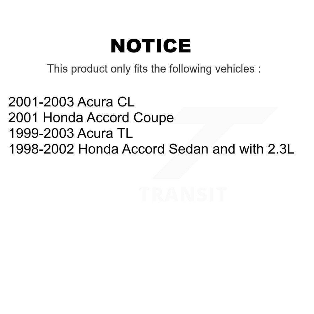 Front Steering Tie Rod End & Boot Kit For Honda Accord Acura TL CL KTB-100796