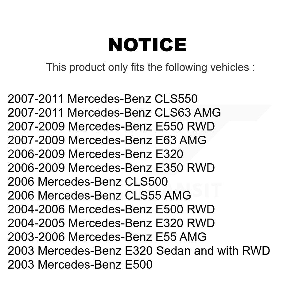 Front Tie Rod End & Boot Kit For Mercedes-Benz E320 E350 E500 CLS550 CLS500 E550 E55 AMG KTB-100803