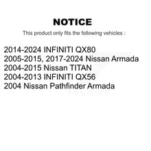 Load image into Gallery viewer, Front Tie Rod End &amp; Boot Kit For Nissan TITAN Armada INFINITI QX80 QX56 Pathfinder KTB-100814