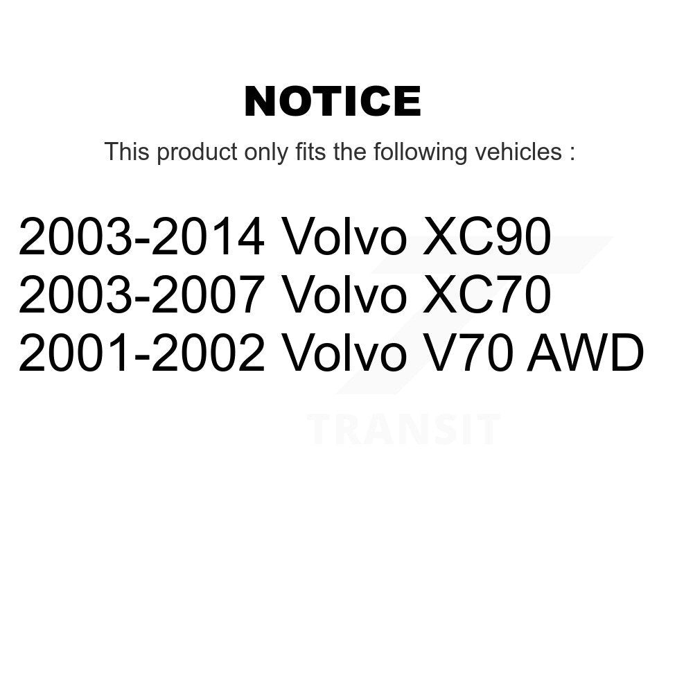 Front Steering Tie Rod End & Boot Kit For Volvo XC90 XC70 V70 KTB-100819