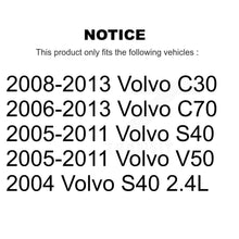 Charger l'image dans la galerie, Front Steering Tie Rod End &amp; Boot Kit For Volvo S40 C30 V50 C70 KTB-100825