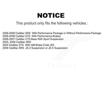 Load image into Gallery viewer, Front Rear Ceramic Brake Pads Kit For Cadillac SRX CTS STS