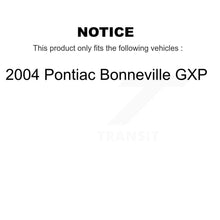 Charger l&#39;image dans la galerie, Front Rear Ceramic Brake Pads Kit For 2004 Pontiac Bonneville GXP