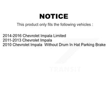 Charger l&#39;image dans la galerie, Front Rear Ceramic Brake Pads Kit For Chevrolet Impala Limited