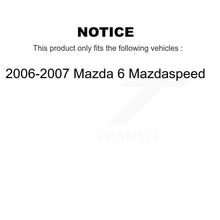 Charger l&#39;image dans la galerie, Front Rear Ceramic Brake Pads Kit For 2006-2007 Mazda 6 Mazdaspeed