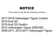 Load image into Gallery viewer, Front Rear Ceramic Brake Pads Kit For Volkswagen Tiguan Audi Q3 Limited Quattro