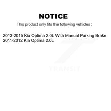 Load image into Gallery viewer, Front Rear Ceramic Brake Pads Kit For Kia Optima 2.0L