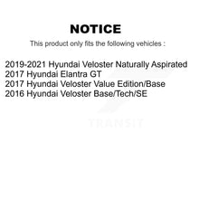 Load image into Gallery viewer, Front Rear Ceramic Brake Pads Kit For Hyundai Veloster Elantra GT