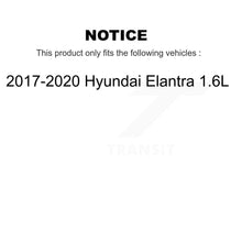 Charger l&#39;image dans la galerie, Front Rear Ceramic Brake Pads Kit For 2017-2020 Hyundai Elantra 1.6L