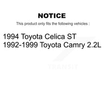 Load image into Gallery viewer, Front Rear Ceramic Brake Pads Kit For Toyota Camry Celica