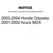 Load image into Gallery viewer, Front Rear Ceramic Brake Pads Kit For Honda Odyssey Acura MDX