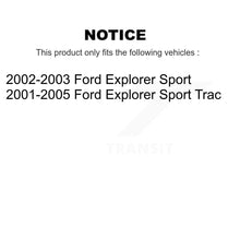 Charger l&#39;image dans la galerie, Front Rear Ceramic Brake Pads Kit For Ford Explorer Sport Trac