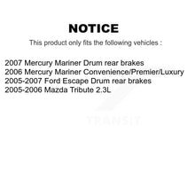 Charger l&#39;image dans la galerie, Front Rear Ceramic Brake Pads Kit For Ford Escape Mazda Tribute Mercury Mariner