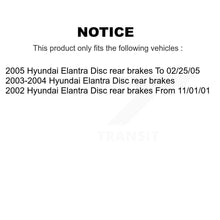 Load image into Gallery viewer, Front Rear Ceramic Brake Pads Kit For Hyundai Elantra Disc rear brakes