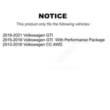 Charger l&#39;image dans la galerie, Front Rear Ceramic Brake Pads Kit For Volkswagen GTI CC