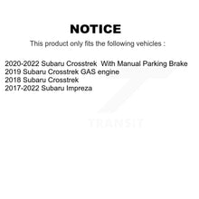 Charger l&#39;image dans la galerie, Front Rear Ceramic Brake Pads Kit For Subaru Crosstrek Impreza