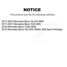 Load image into Gallery viewer, Front Rear Ceramic Brake Pads Kit For Mercedes-Benz C43 AMG GLC43 C450