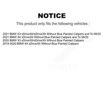 Load image into Gallery viewer, Front Rear Ceramic Brake Pads Kit For BMW X3 X4