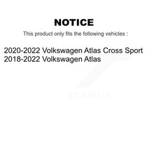 Charger l&#39;image dans la galerie, Front Rear Ceramic Brake Pads Kit For Volkswagen Atlas Cross Sport