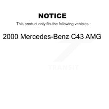 Charger l&#39;image dans la galerie, Front Rear Ceramic Brake Pads Kit For 2000 Mercedes-Benz C43 AMG