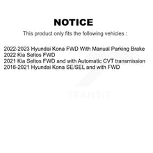 Charger l&#39;image dans la galerie, Front Rear Ceramic Brake Pads Kit For Hyundai Kona Kia Seltos