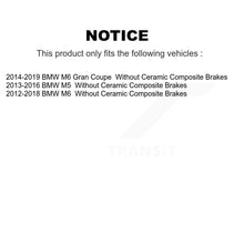 Load image into Gallery viewer, Front Rear Ceramic Brake Pads Kit For BMW M5 M6 Gran Coupe